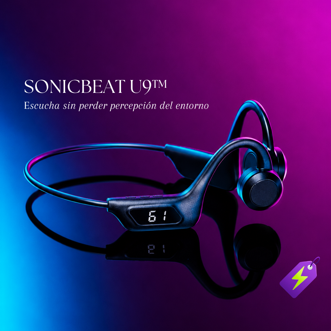 SONICBEAT U9™ - AUDIFONOS CONDUCCION OSEA