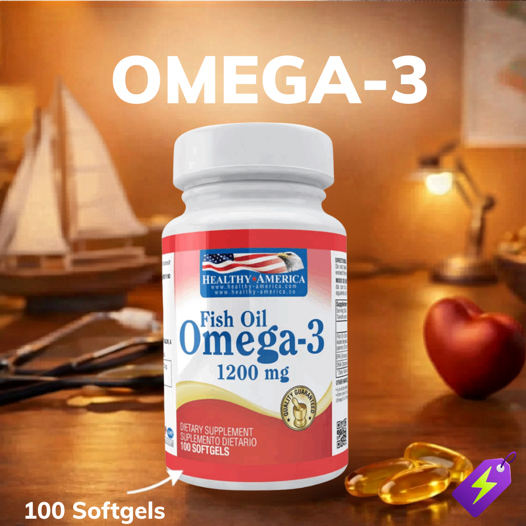 OMEGA 3 - 1200 MG - 100 CÁPSULAS
