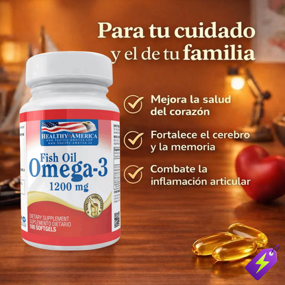 OMEGA 3 - 1200 MG - 100 CÁPSULAS