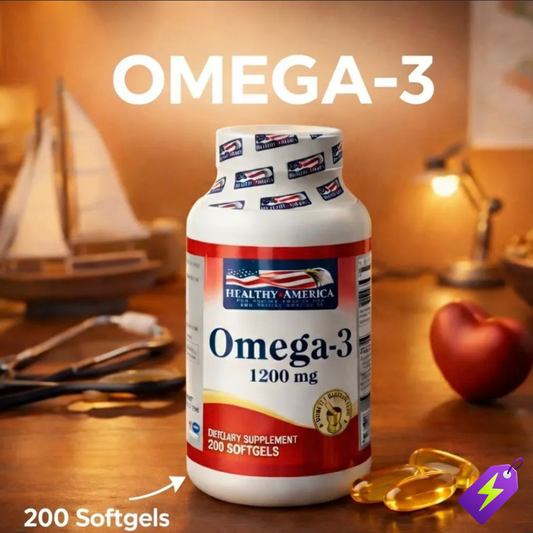OMEGA 3 - 1200 MG - 200 CÁPSULAS