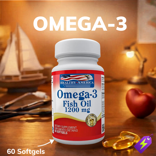 OMEGA 3 - 1200 MG - 60 CÁPSULAS