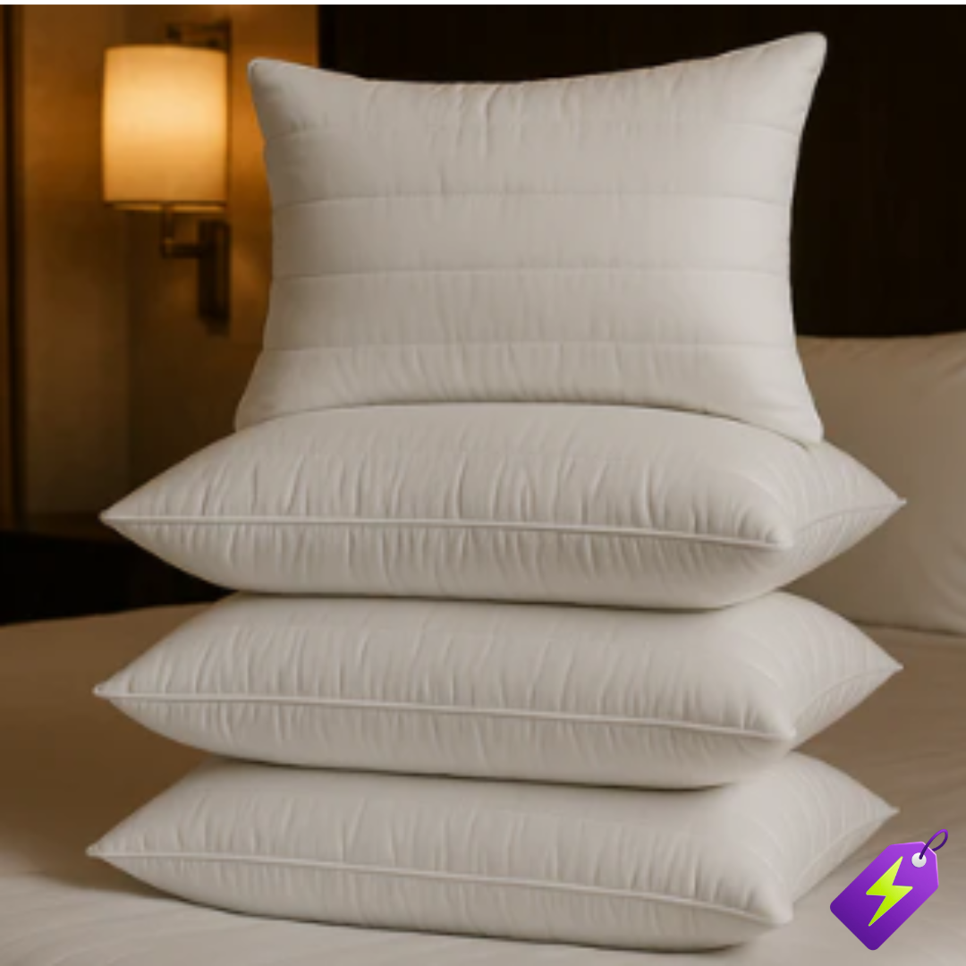 SET 4 ALMOHADAS ACOLCHADAS POLYTEX 50x70