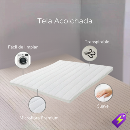 SET 4 ALMOHADAS ACOLCHADAS POLYTEX 50x70