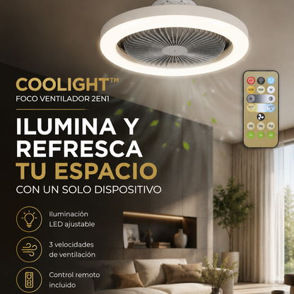 COOLIGHT™ - FOCO VENTILADOR 2EN1