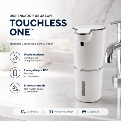 DISPENSADOR DE JABÓN TOUCHLESS ONE™