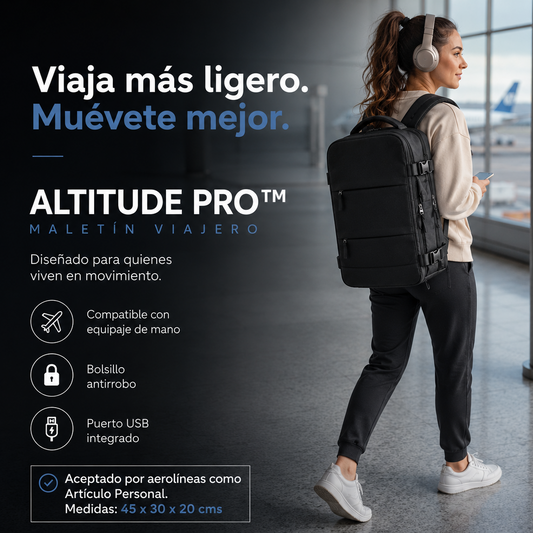 ALTITUDE PRO™ - MALETIN VIAJERO