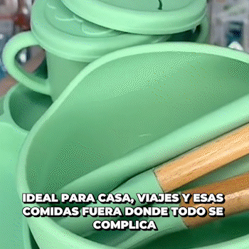 BABY FOODIE - SET DE ALIMENTACIÓN PARA BEBÉ